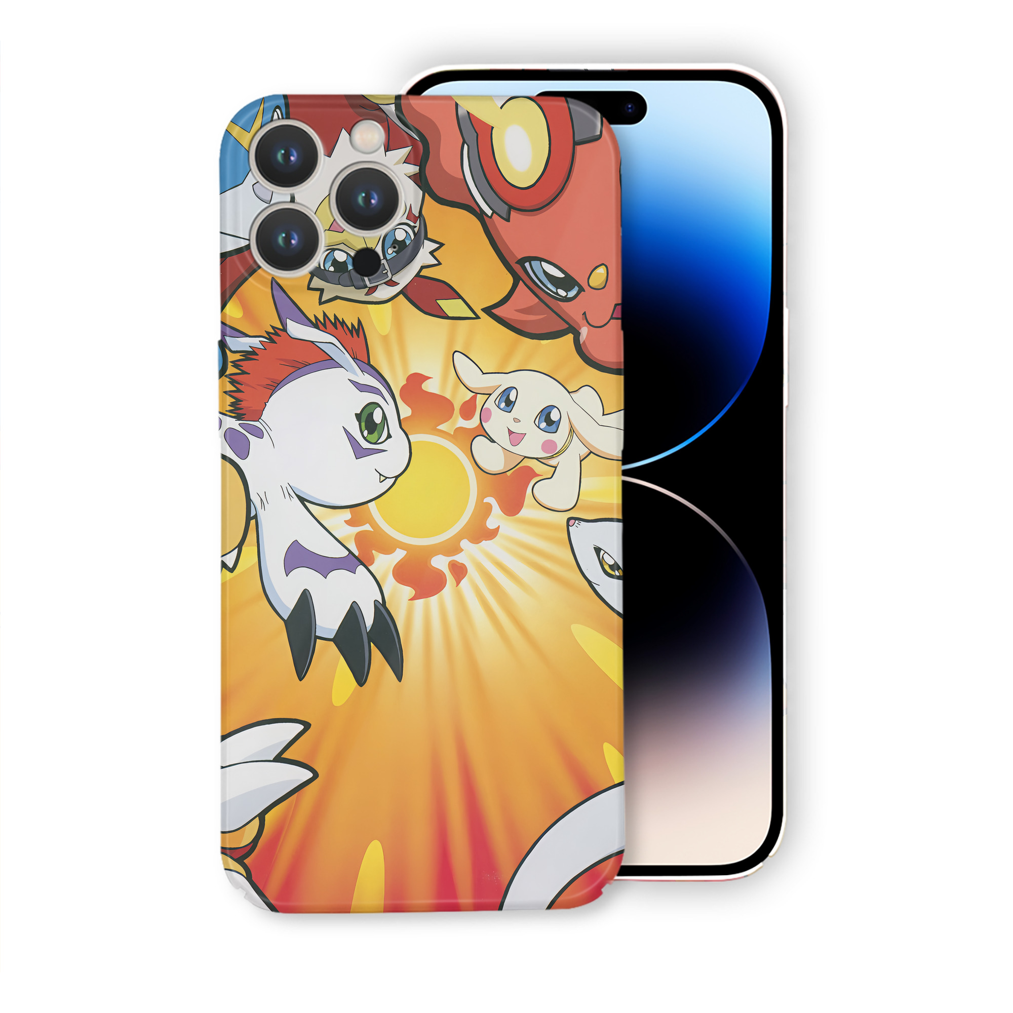 （画像用） Digimon デジタルモンスター/デジモン 【iPhone 14シリーズ対応】ハードケース